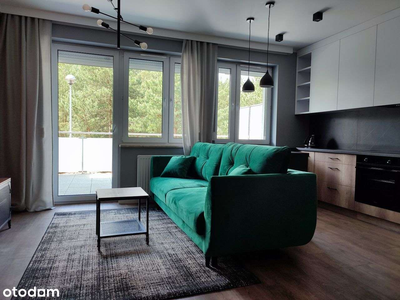 Kawalerka Jar z tarasem widok na las m. postojowe - Pełny obrazek: 4/12