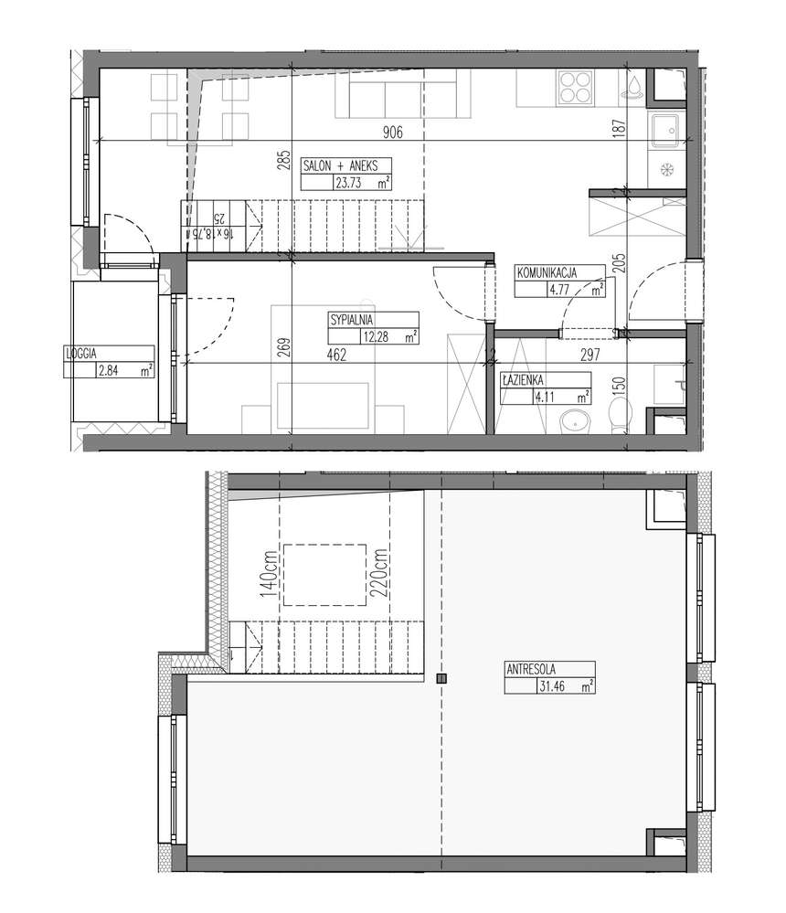 UWAGA! Ostatni Apartament 4-pokoje, 76,35 m² – ul. Partyzantów, Puławy-3