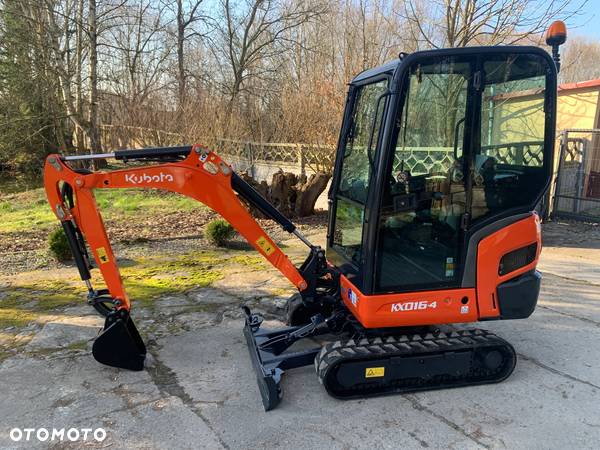 Kubota KX016-4 | 2017 rok |1733mtg | pełny serwis| nowe sworznie | FV - 5