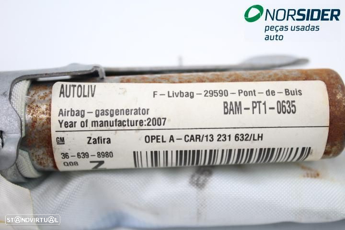Airbag de cortina frt esq Opel Zafira B|08-12 - 4