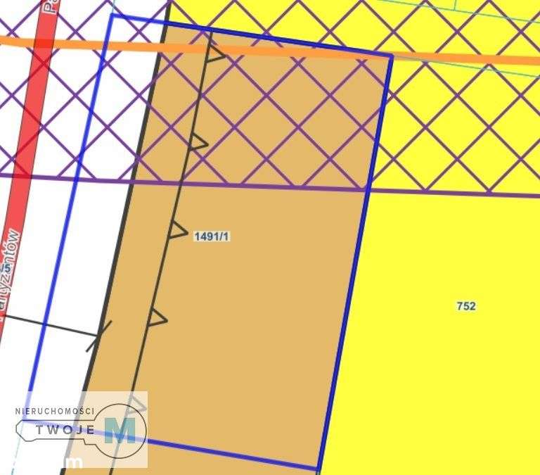 Działka budowlana szer. 46m dł. 32m -Rogów,Końskie - Pełny obrazek: 4/10