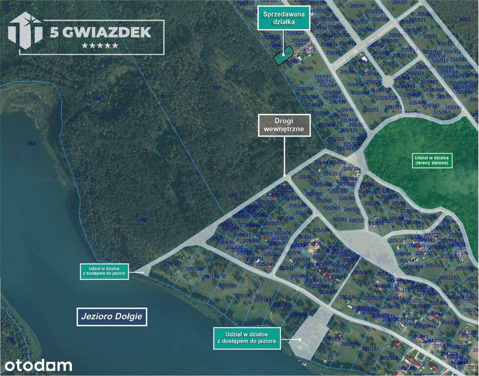 Duża działka budowlana + udział w prywatnej plaży.-17