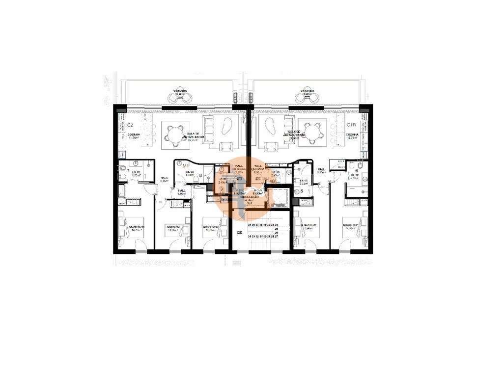 Apartamento T3 com terraço privativo - em Construção - Fuseta - Olhão - Grande imagem: 4/30