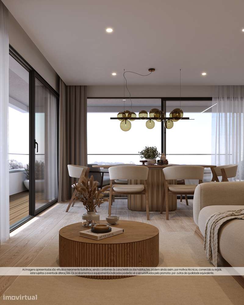 Apartamento T3  Duplex Novo com Varanda e Garagem - Custóias-5