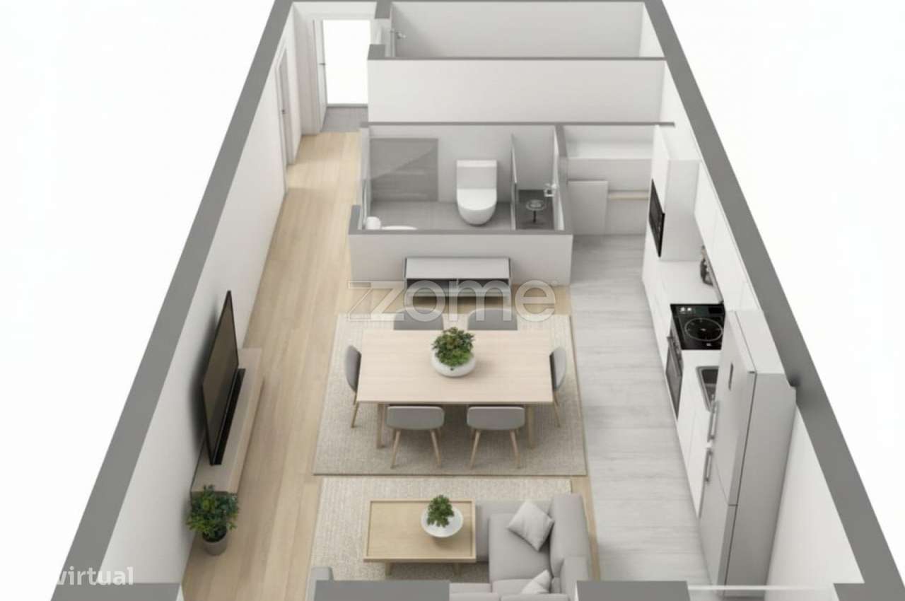 Moradia T2 Renovada com Acabamentos Premium em Fânzeres-5