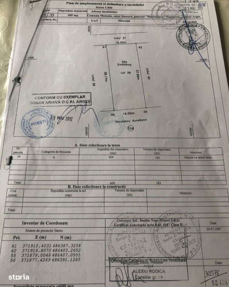 Teren intravilan de vanzare - Trivale Platou - Imagine principală: 4/4