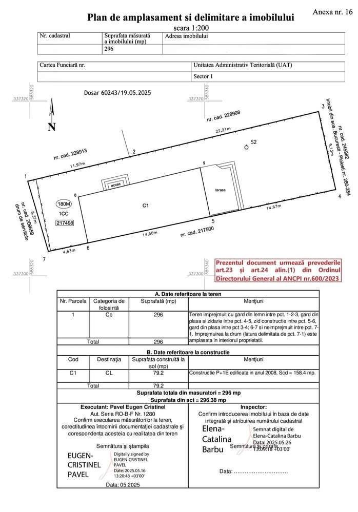 Vila Individuala P+1+Pod 5 camere, 2 bai, Metrou Paris Padurea Baneasa-17