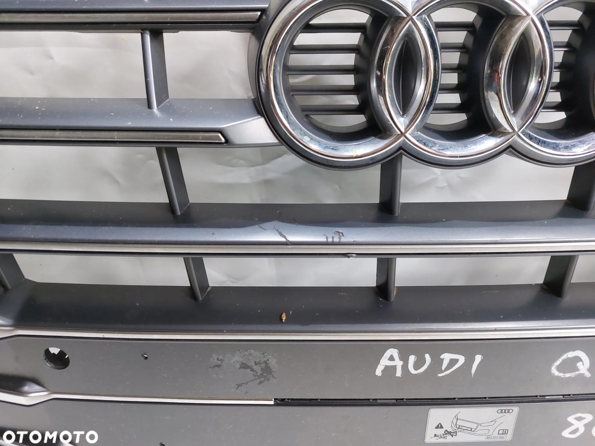 GRILL ATRAPA AUDI Q5 II 16-20 SLASK WYSYLKA VAT - 7