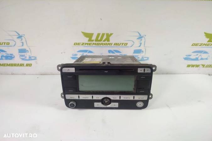 CD Player mp3 radio casetofon cu navigatie 1k0035191d Volkswagen VW Touran 1 (facelift) seria - 1