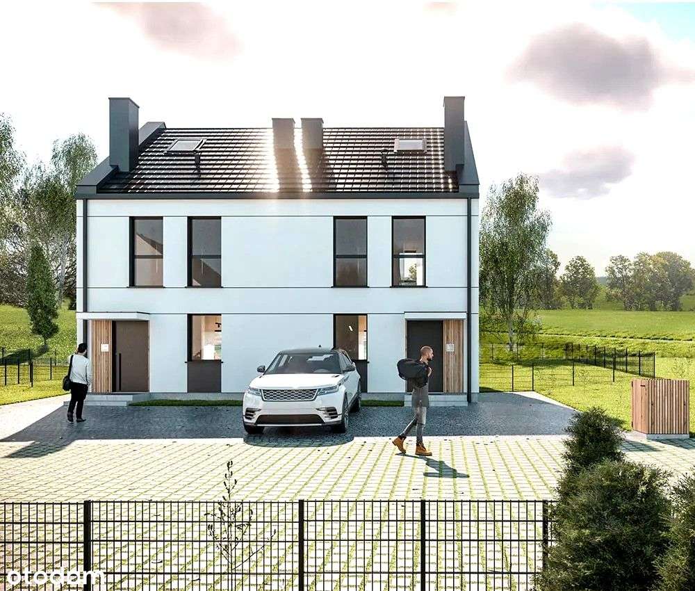 Kaszuby k. Gdańska bliźniak 79m² 2 parkingi ogród - Pełny obrazek: 4/20