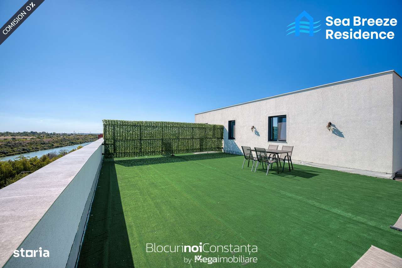 #Preț final: Penthouse mobilat, terasă 72m² - Sea Breeze, Mamaia Nord - Imagine principală: 2/13