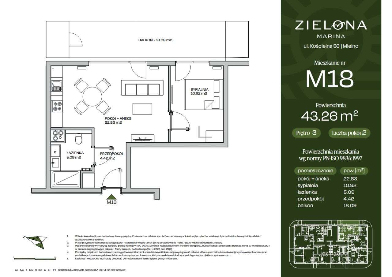 Idealna inwestycja nad morzem – lokalizacja, prywatna strefa SPA - M18 - Pełny obrazek: 2/16
