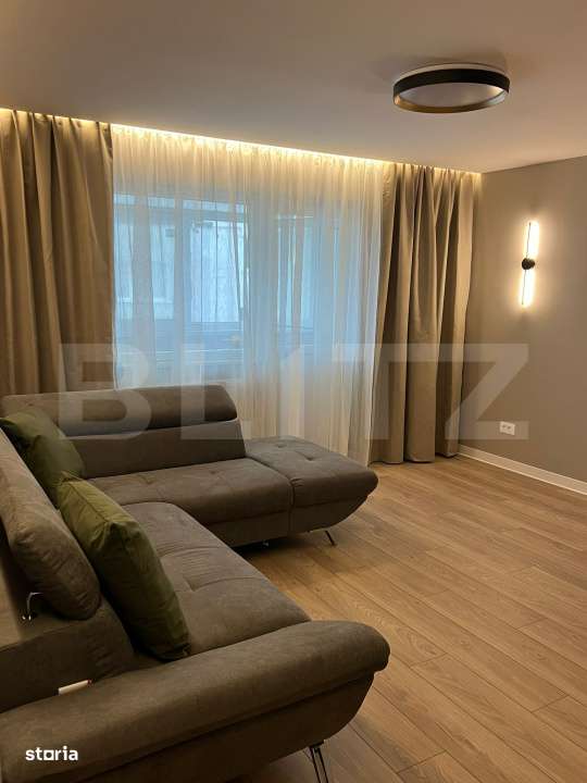 Apartament renovat, 2 camere, 50 mp, geam la baie, zona George Enescu - Imagine principală: 5/13