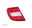 FAROLIN ESQ PARA MERCEDES C-CLASS W204 KOMBI 10-14 BRANCO LED VERMELHO - 1