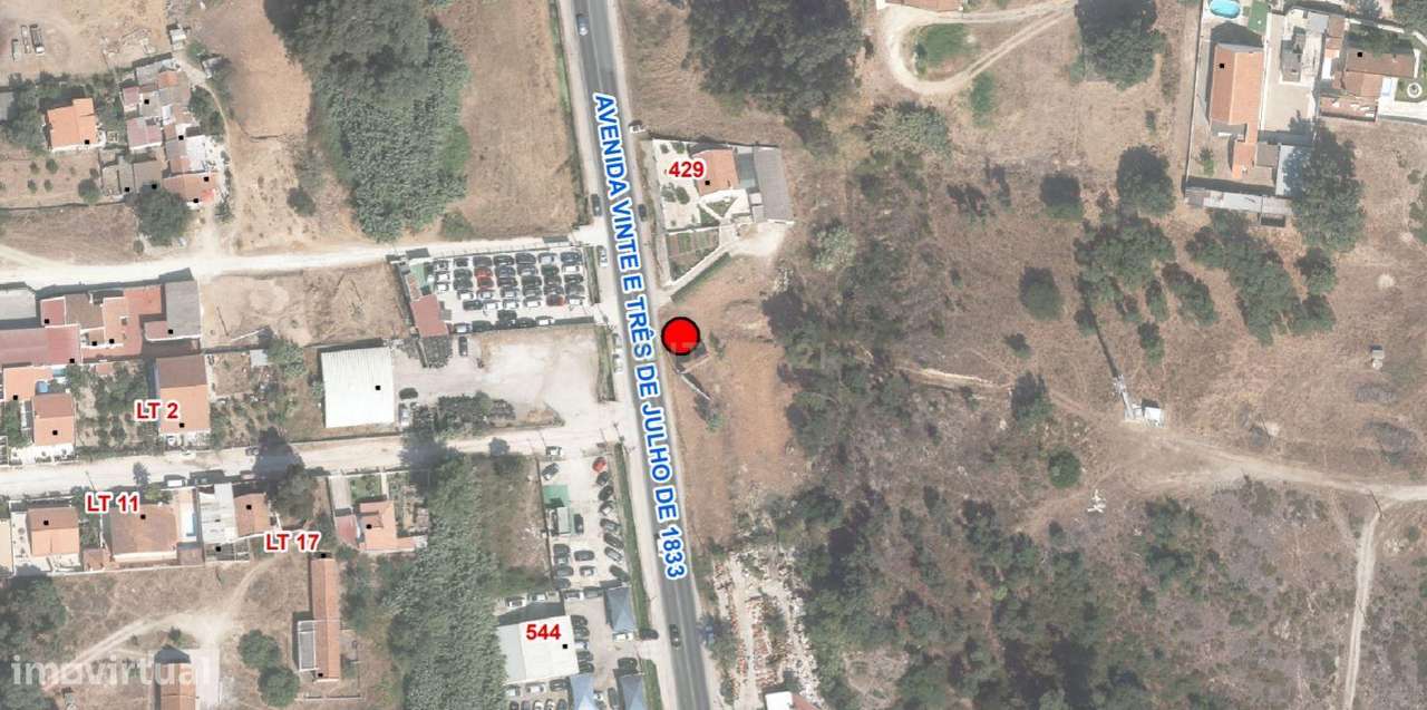 Terreno Urbano 1.520m2 | Estrada Nacional 378 | Fernão Ferro - Grande imagem: 2/4