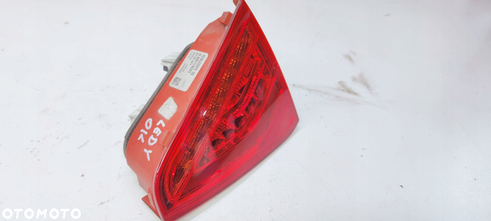 LAMPA PRAWY TYŁ Z KLAPY AUDI A5 LIFT 8T0945094C - 2