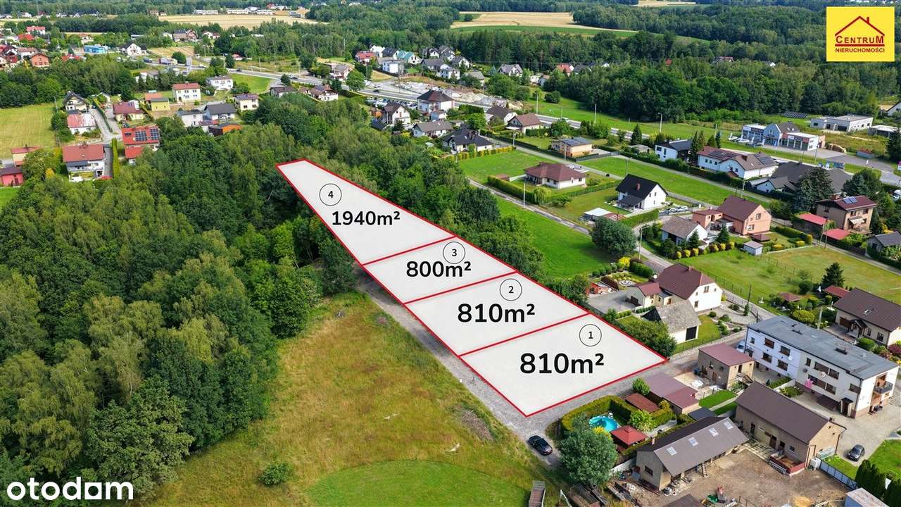 Działka 4 km od Wodzisławia Śl - Mszana - ostatnie 2 działki-2