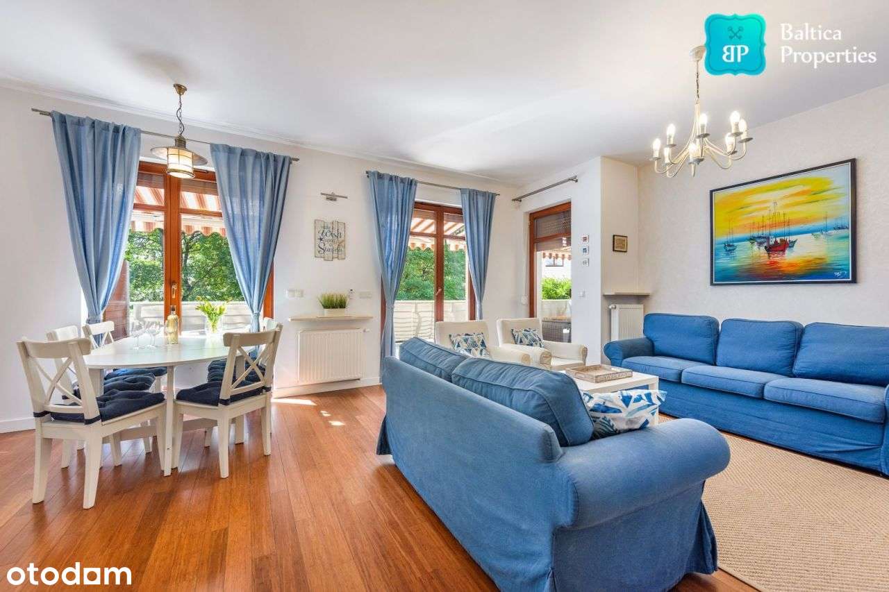 Piękny 3 pok apartament Neptun Park + Garaż+ Taras - Pełny obrazek: 4/20