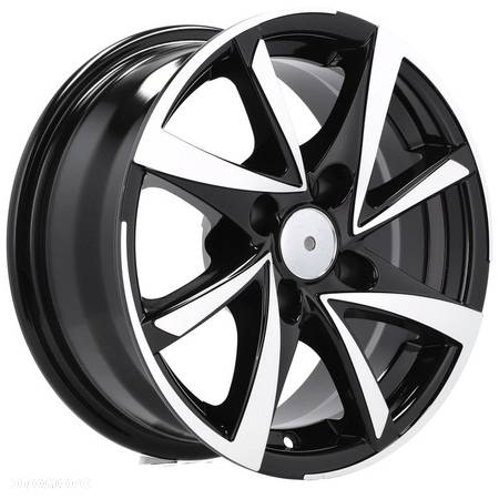 4x Felgi 13 4x100 4x108 m.in. do TOYOTA Yaris VW Polo Picanto - BK575 - 8