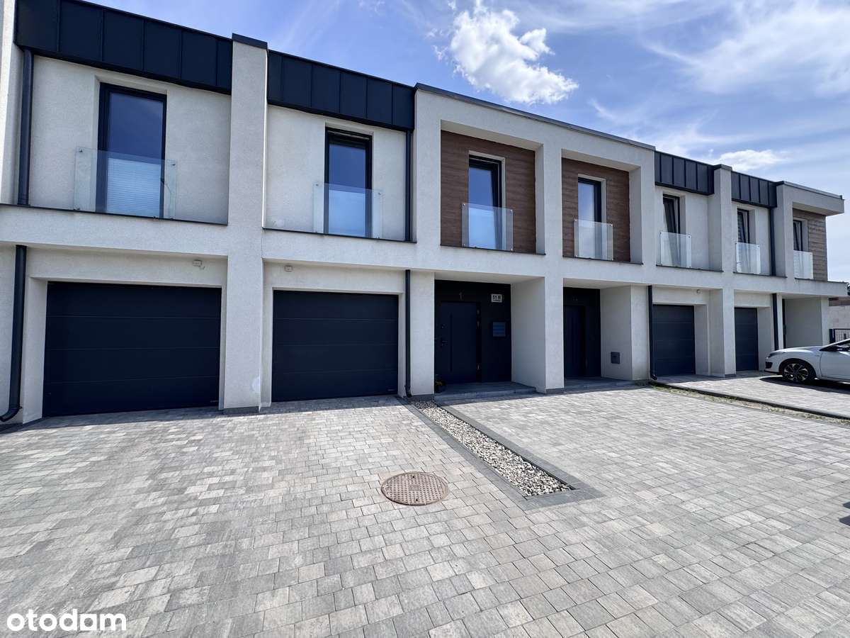 Nowoczesny dom szeregowy, Murowaniec | 134 m² | ogród, garaż-14