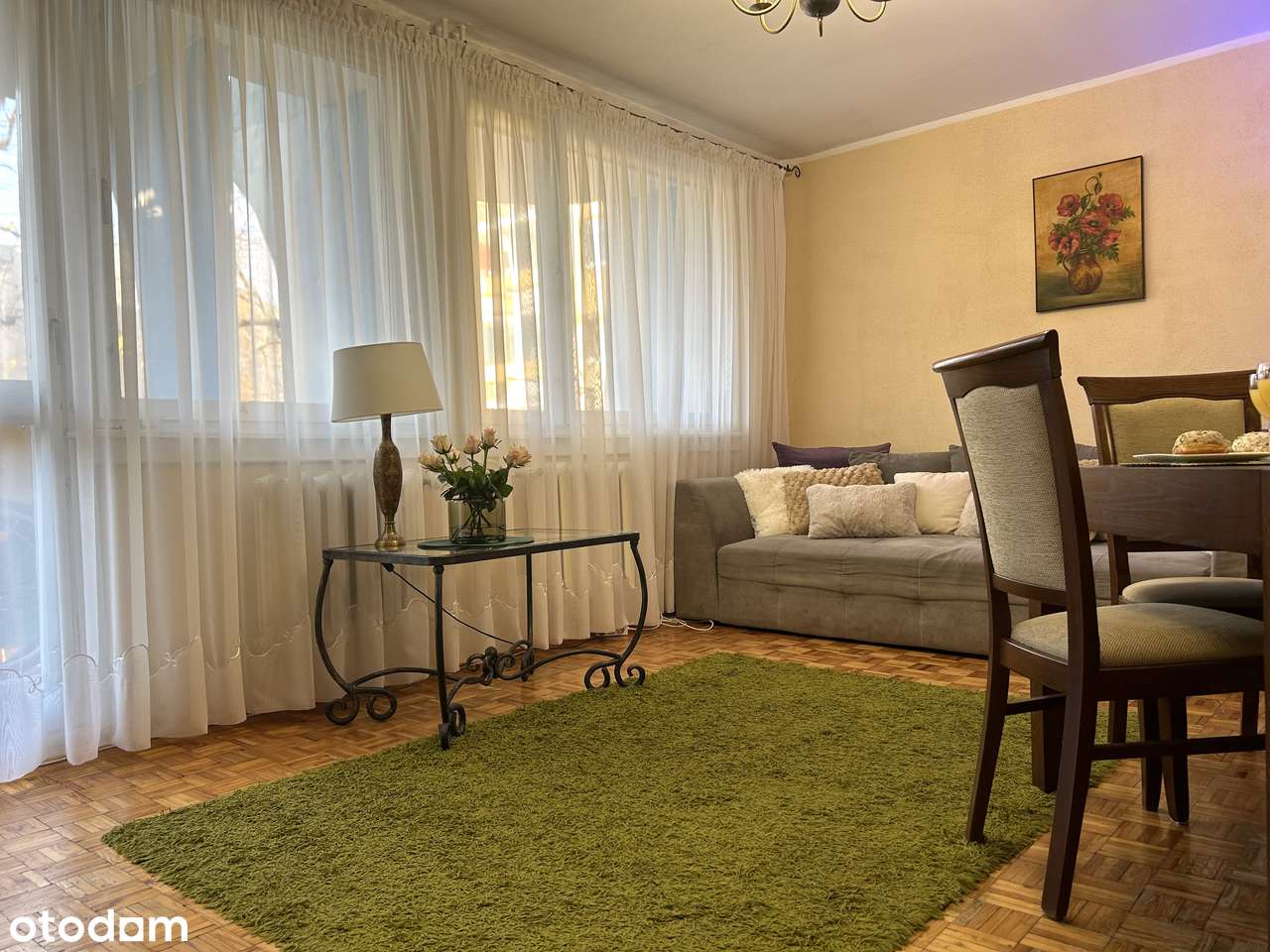 Słoneczne mieszkanie 3 pokojowe zatopione w zieleni z każdej strony.-1