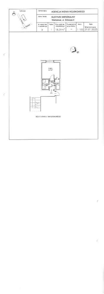 Mieszkanie na sprzedaż - Warszawa Smocza 4 m. 9-12