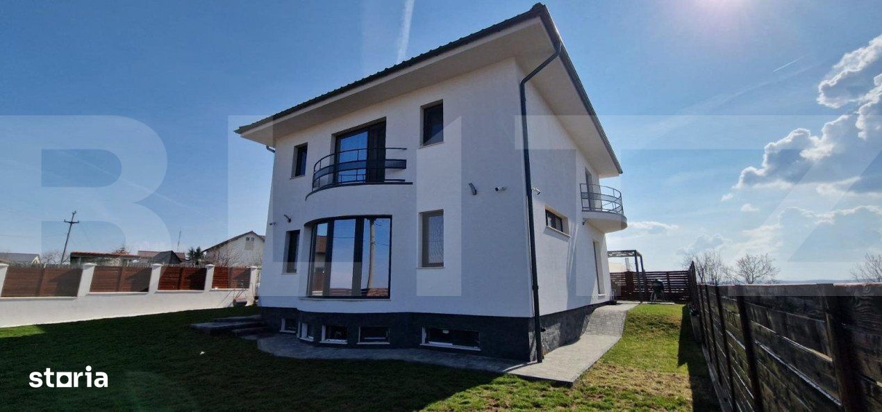 Casa individuala ultrafinisata 220 mp utili, 500 mp teren, Feleacu