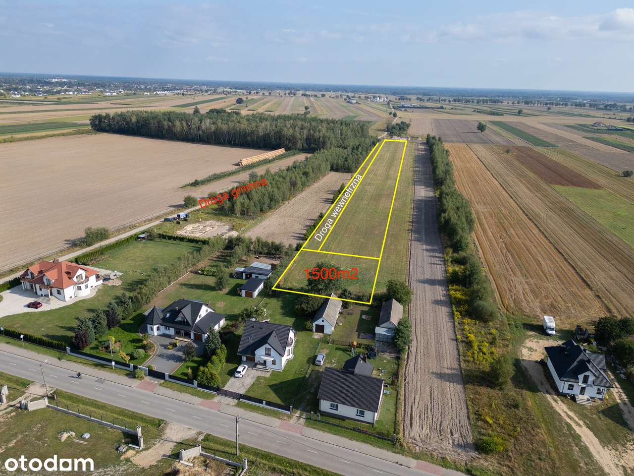 BEZPOŚREDNIO Olszanka działki budowlne od 115 tyś. / 23.5m szerokości - Pełny obrazek: 5/9