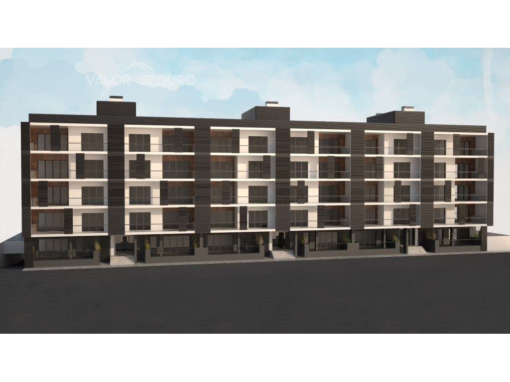 Apartamento T3 novo com garagem 2 viaturas no Sobralinho-12