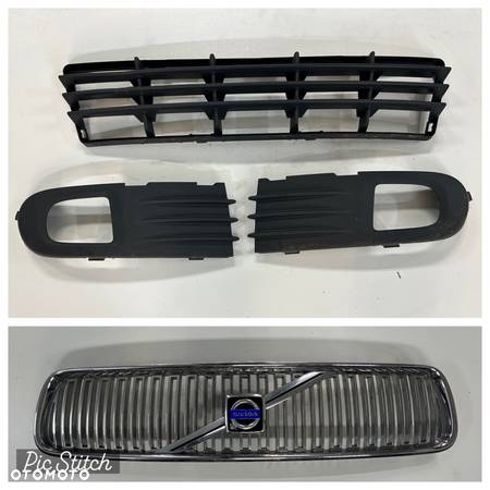 grill kratka atrapa halogen  Volvo V50 - 1