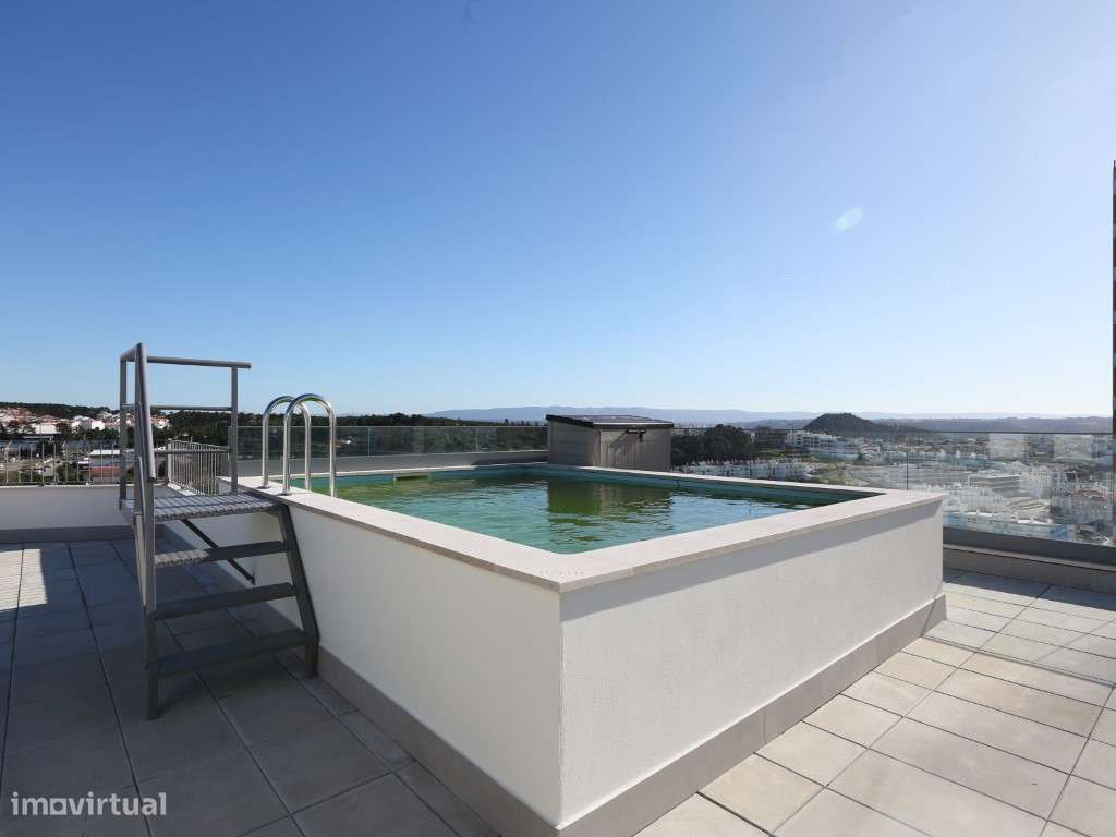 Apartamento T3 Duplex Novo com terraço privado com piscina no Prédi...-22