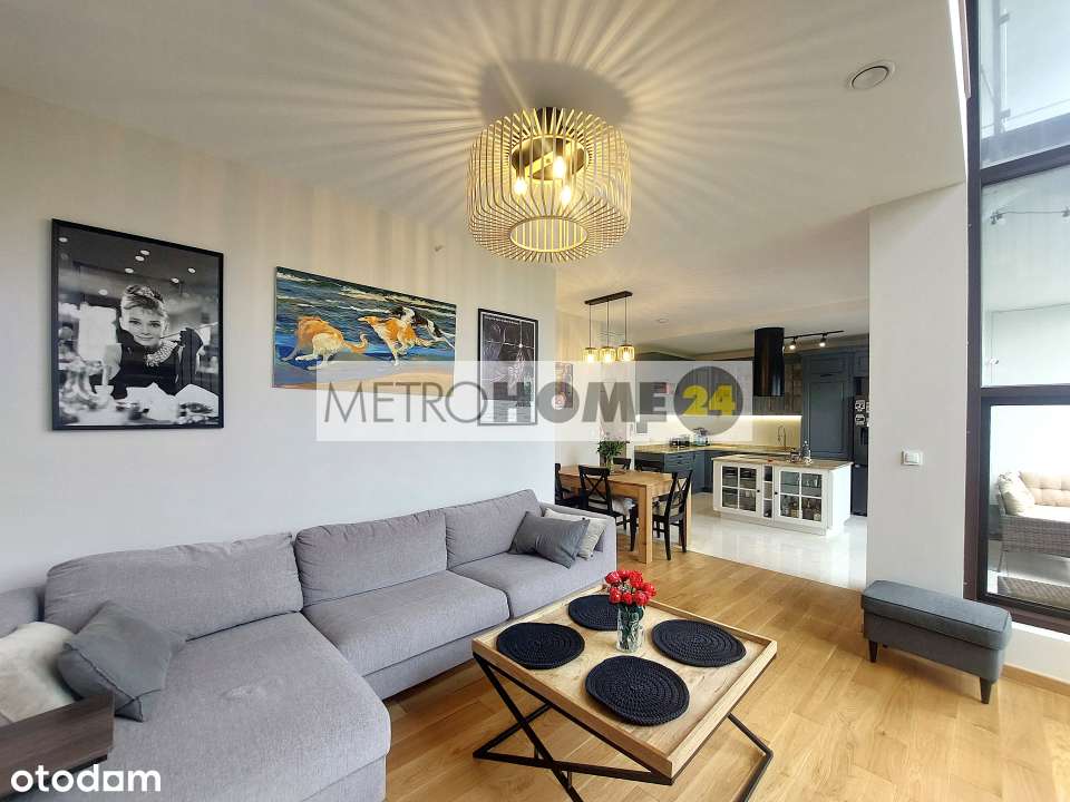 Luksusowy 2 poziomowy apartament z 2 ogródkami,garażem, komórką !-2