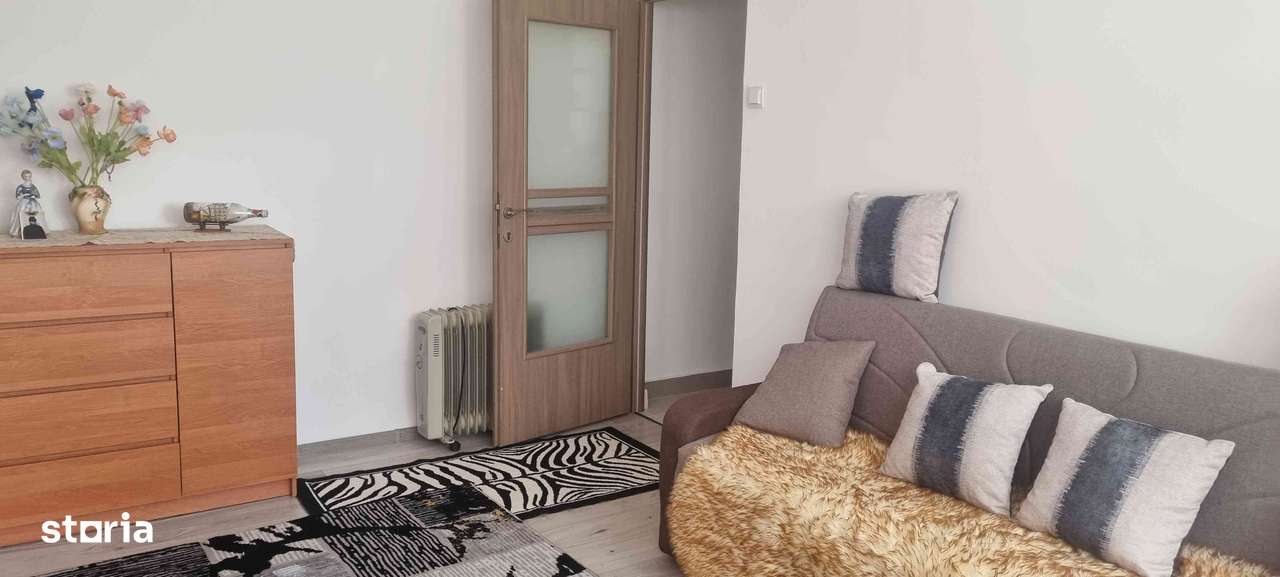 2 camere 40 mp, tip T,  parter Războieni, mobilat,utilat-2