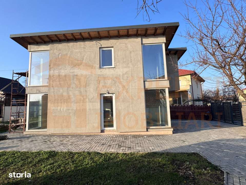 Casa moderna aproape de lac, 4 dormitoare, teren generos, in Techirgh-13