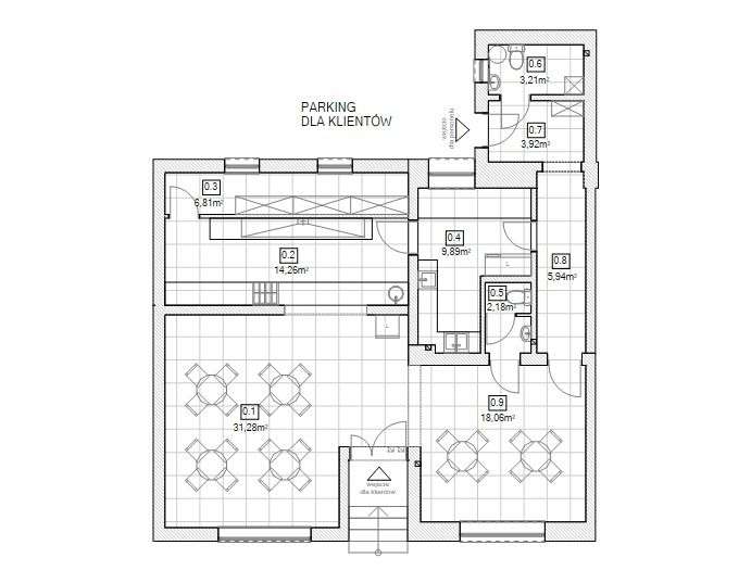 Lokal 103 mkw na gastronomię,handel,usługi-centrum - Pełny obrazek: 5/5
