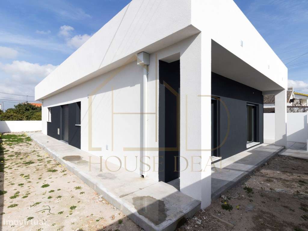 EXCELENTE Moradia Isolada Térrea T4 com garagem. Quinta do Anjo - Grande imagem: 4/26