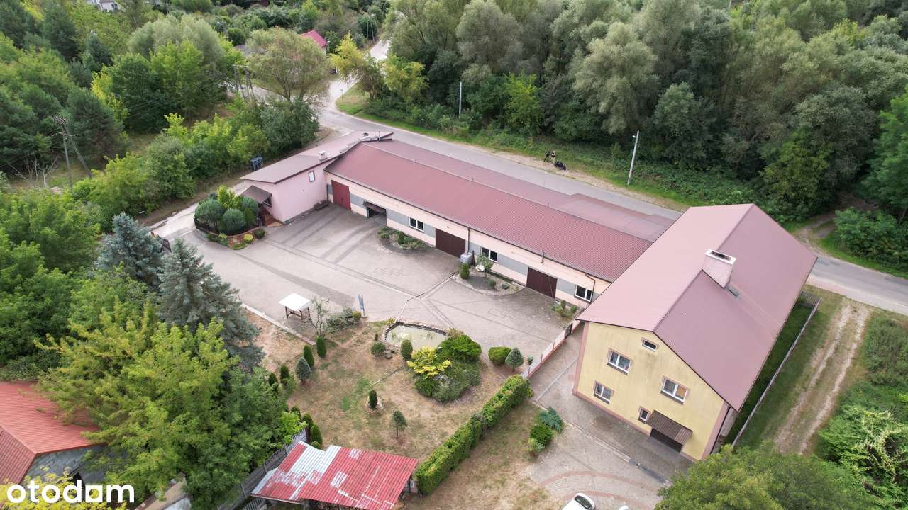 OBIEKT HANDLOWO-USŁUGOWY O POW.969M2+BUD. GOSP\DZIAŁKA 8266M2\ĆMIELÓW-7
