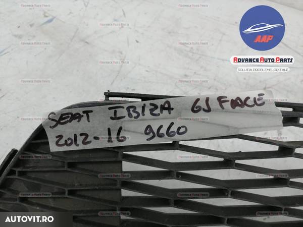 Grila centrala Seat Ibiza 6j Facelift originala 2012-2016 - 5