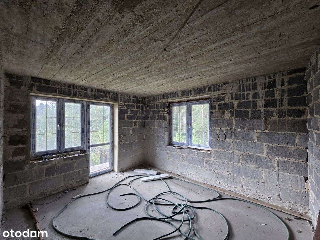 Dom Cieślin/Bydlin w stanie surowym zamkniętym-6