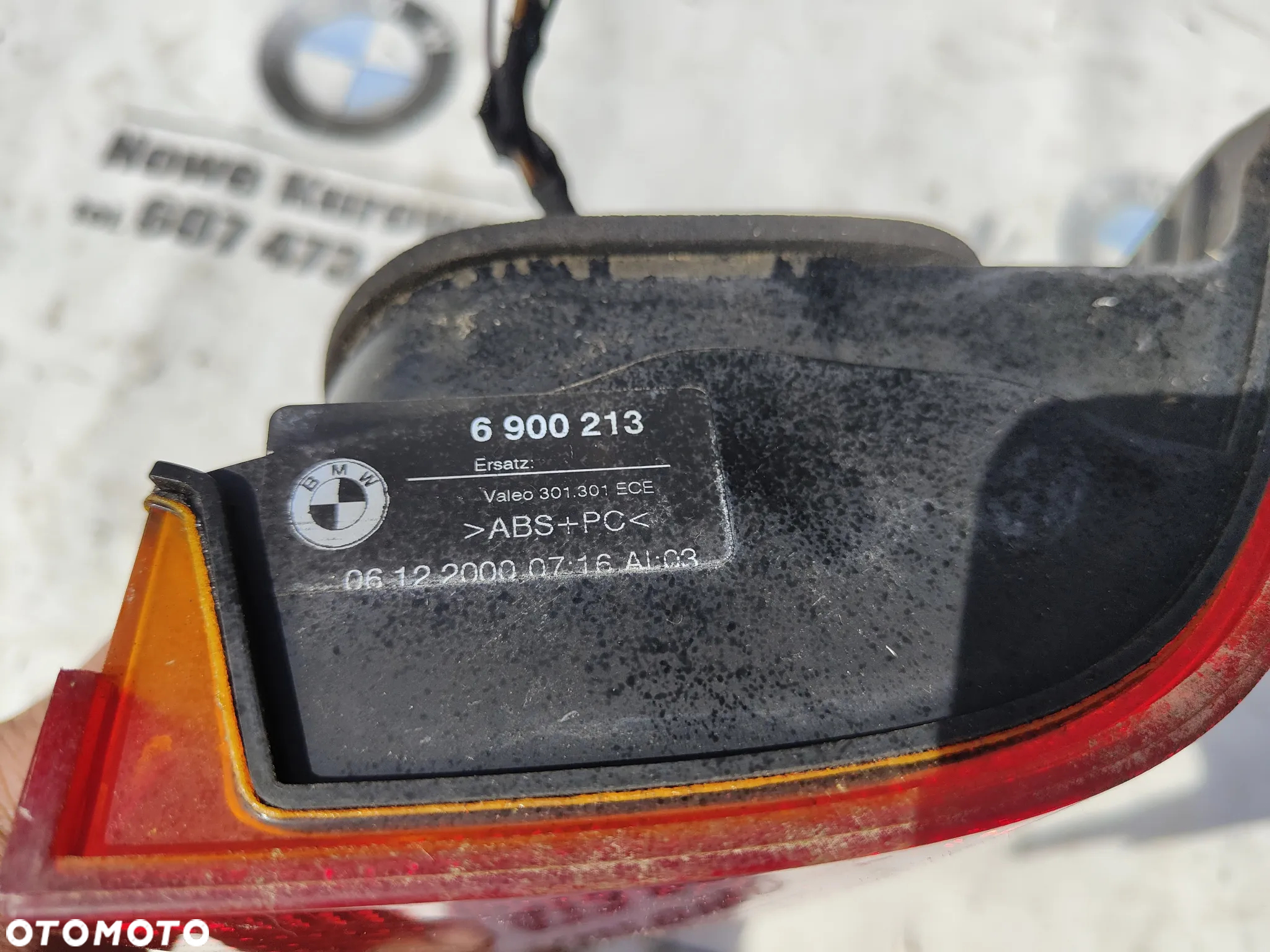 BMW E39 kombi lifting lampa tylna tył lewa prawa LED 6900213 6900214 - 5