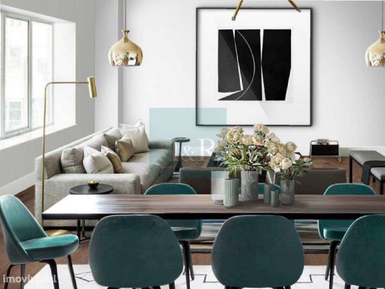 Apartamento T2 com Terraço nas Avenidas Novas, Lisboa