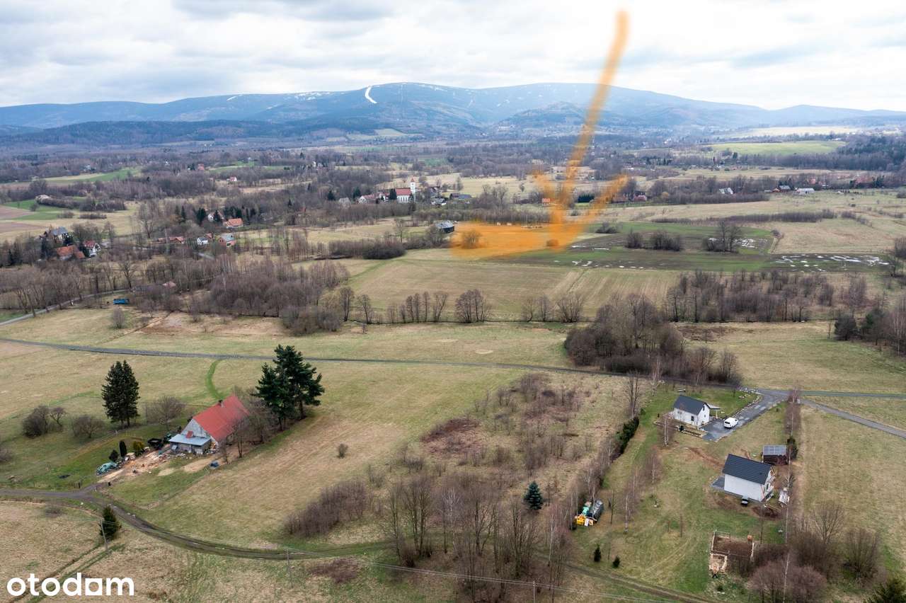 Wolimierz – działka budowlano-usługowa z widokiem na Stóg Izerski - Pełny obrazek: 5/8