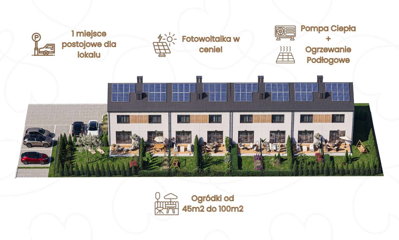 3 Pokoje⏐Fotowoltaika⏐Pompa Ciepła⏐61m²⏐15 Minut Pieszo od PKP Witanów - Pełny obrazek: 4/11