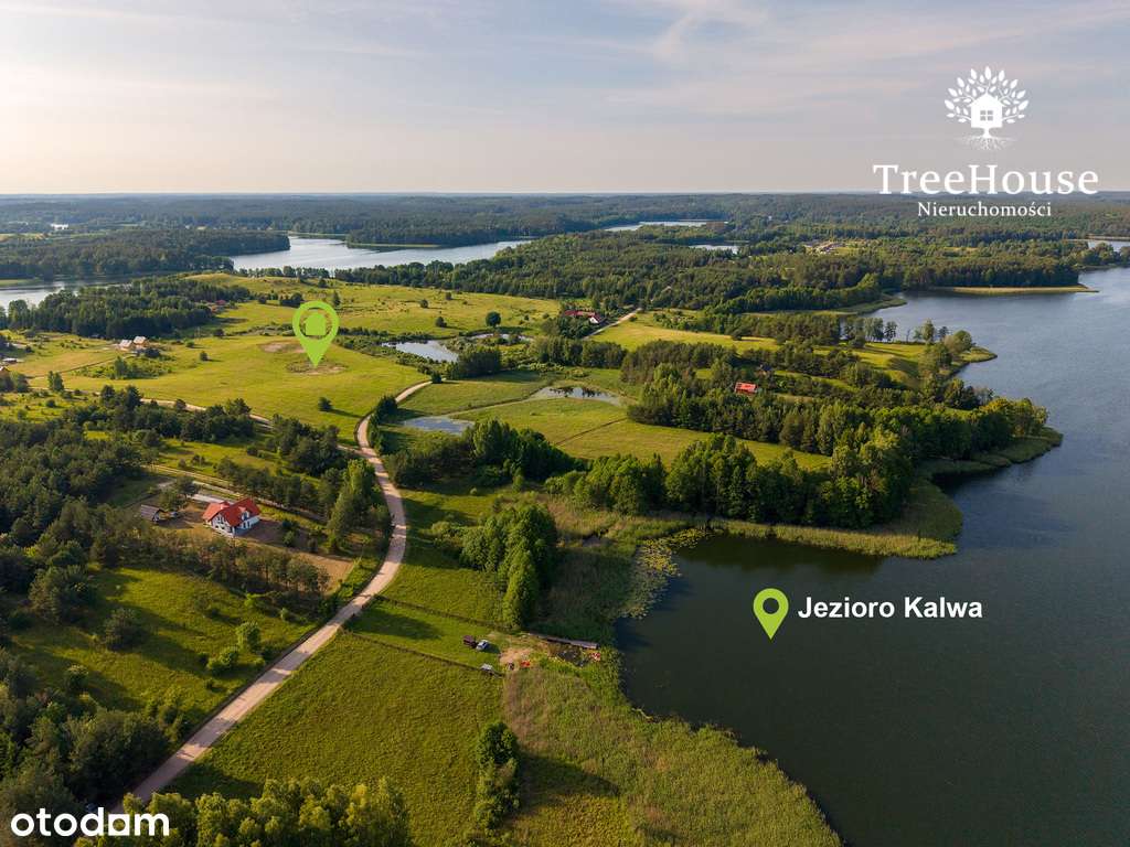 Pasym – działki budowlane nad jeziorem Kalwa - Pełny obrazek: 5/20