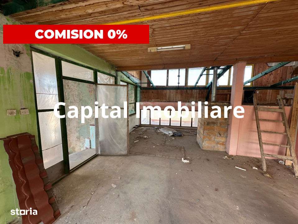 Apartament la casa, necesita compartimentare, terasa de 30 mp - Imagine principală: 1/11