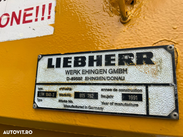 Liebherr LTM 1040 Automacara - 11