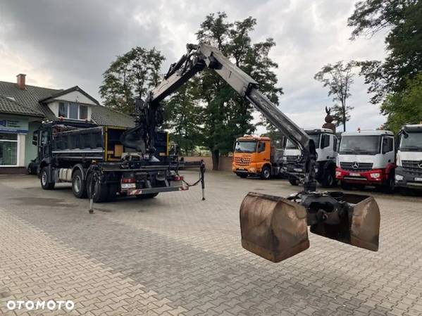 Mercedes-Benz AROCS 2643 6X4 , WYWROTKA MEILLER BODRMSATIK Z ŻURAWIEM - 13