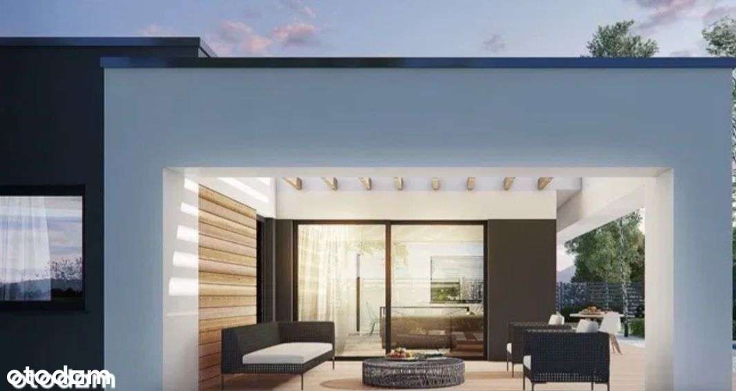 Piękny nowoczesny dom z płaskim dachem!!! II ETAP-11