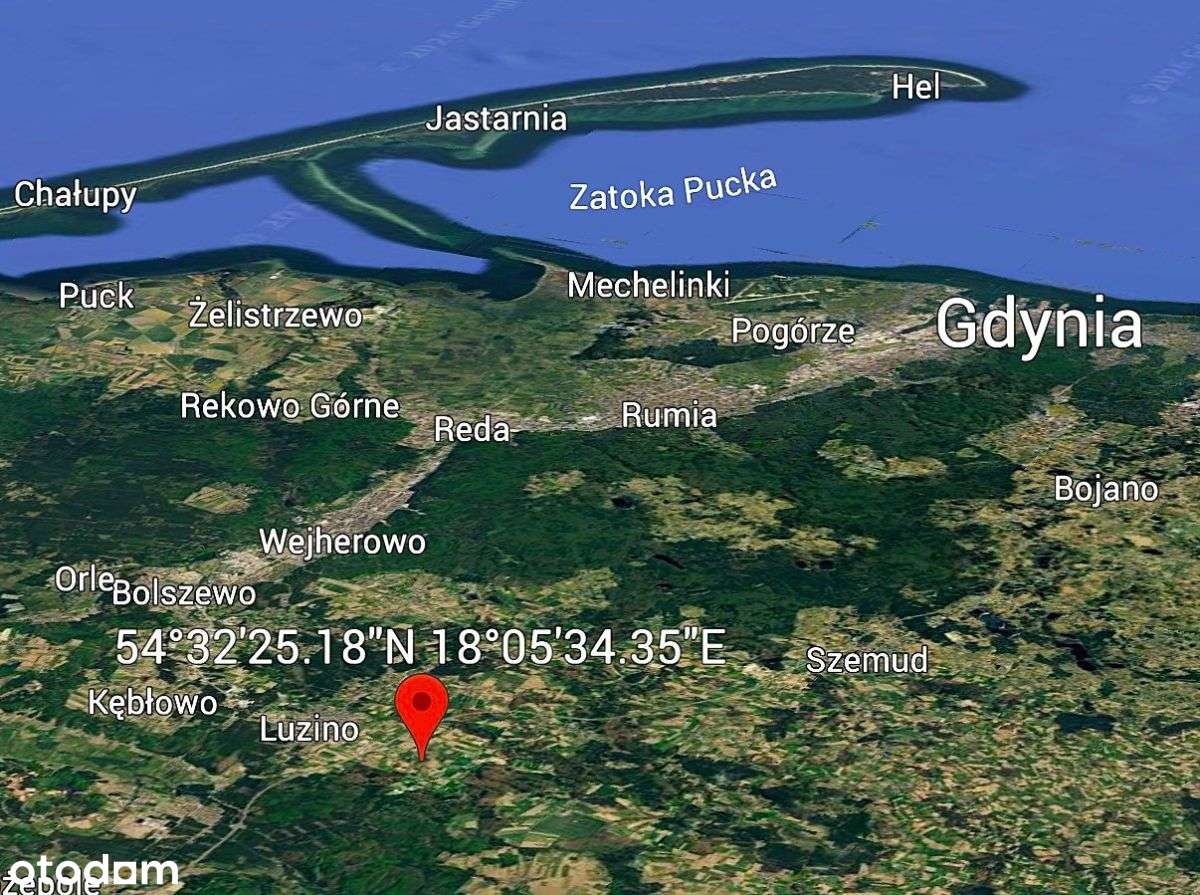 Na sprzedaż działka z WZ w miejscowości Barłomino-1