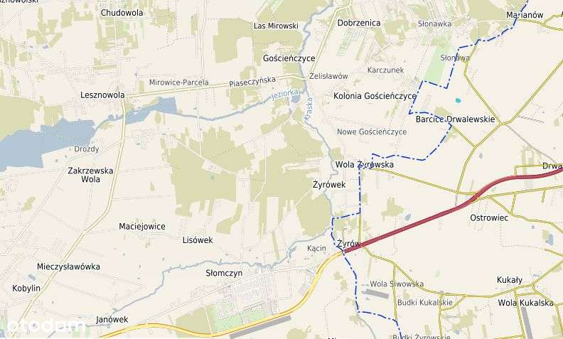 Uzbrojona działka budowlana niedaleko Prażmowa-8